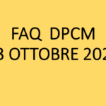 DPCM 18 OTTOBRE 2020.