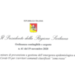 CONFCOMMERCIO SICILIA HA PRESENTATO UNA PIATTAFORMA DI RICHIESTE ALLA REGIONE A SOSTEGNO DELLE ATTIVITA’ PRODUTTIVE PARTICOLARMENTE PROVATE DAL PERIODO DI CRISI