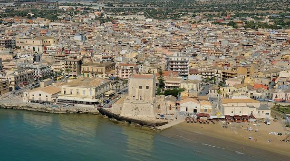 Panoramica città di Pozzallo
